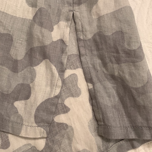 NEW C&C California 100^ Linen Women’s Hooded Short Sleeve Tunic - Picture 5 of 14